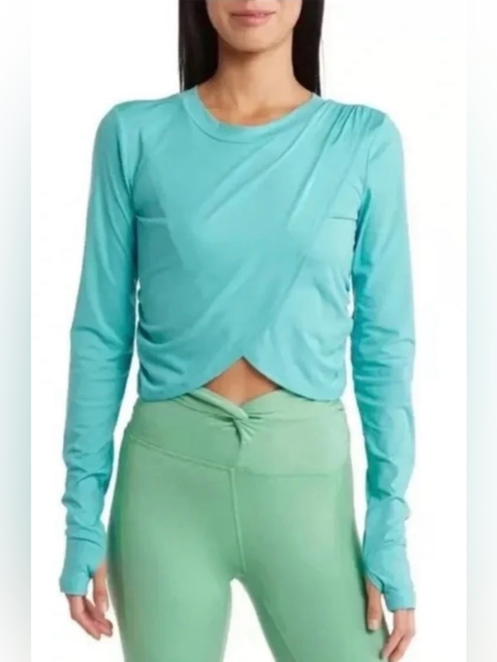 NWOT Free People With A Twist Layer Top